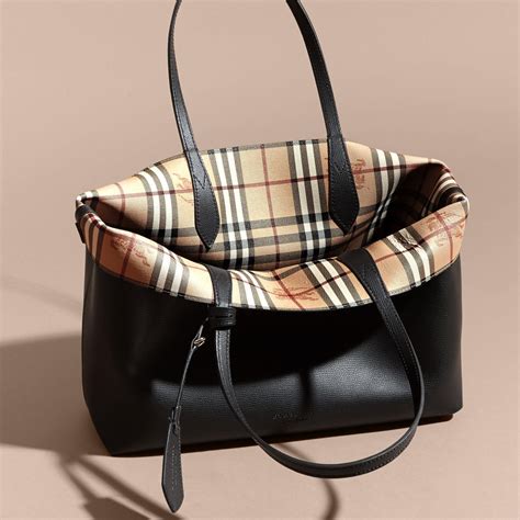 shopper burberry reversibile|Burberry Check and Leather Medium Tote .